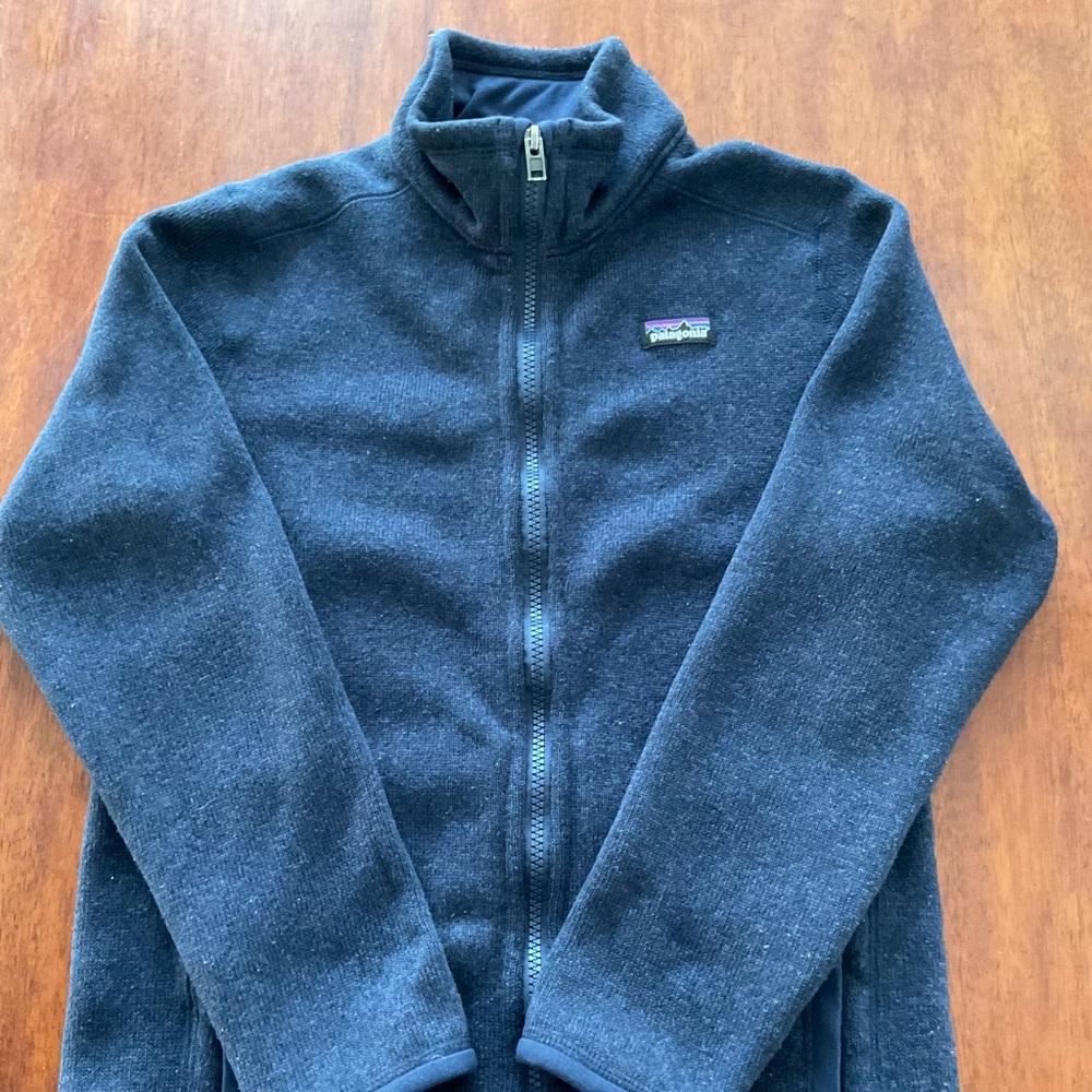 VGUC Dark Navy Patagonia Better Sweater Full Zip Fleece